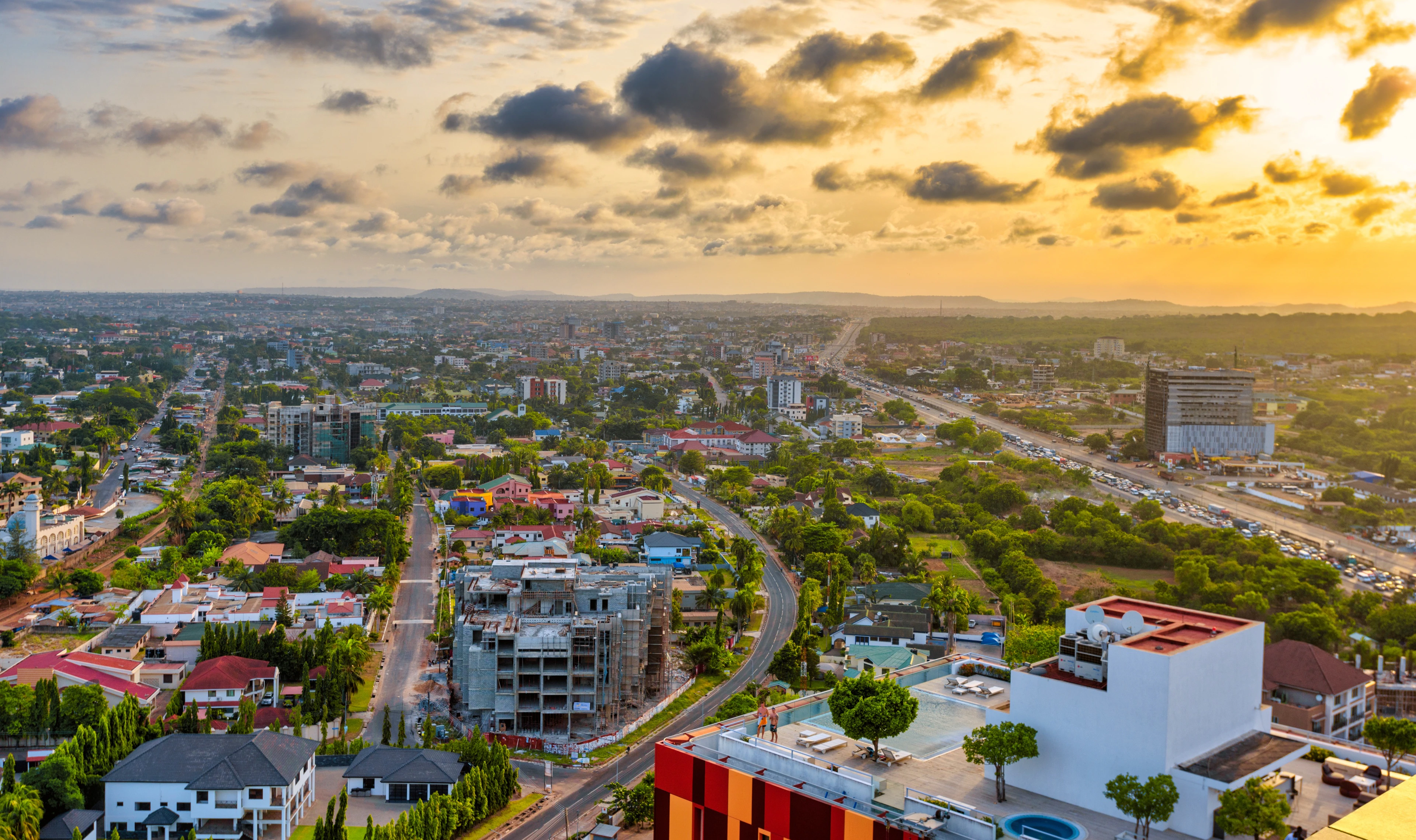 Accra Cityscape